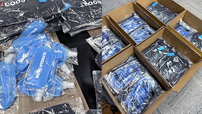 Running Vest Manufacturer-China Jarler Bags Factory Custom Trail Hydration Running Vest with Water Bottle Soft Flask Hydration Water Bladder Pack Backpack