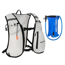 -1.5L-Running Hydration Vest with Water Bladder TPU PEVA Hydration Bladder Water Bottle Soft Flask-