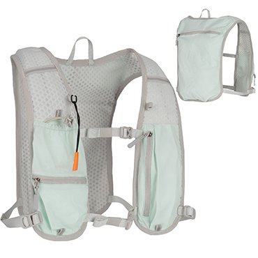 Running Vest Manufacturer-China Jarler Bags Factory Custom Trail Hydration Running Vest with Water Bottle Soft Flask Hydration Water Bladder Pack Backpack