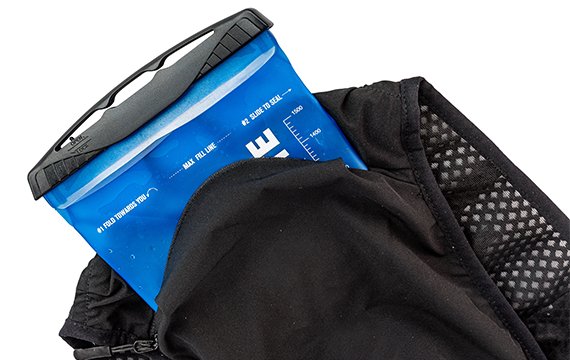 Big Compartment for Hydration Water Bladder 1.5L or 2L Capacity TPU or PEVA